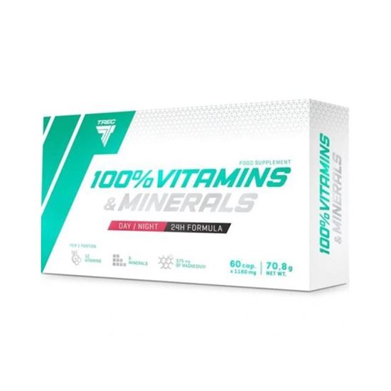 تصویر ویتامین و مینرال 60 کپسولی